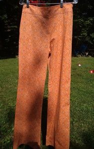 Oscar de la Renta orange pants